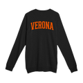 Verona Black Lightweight Sweatshirt