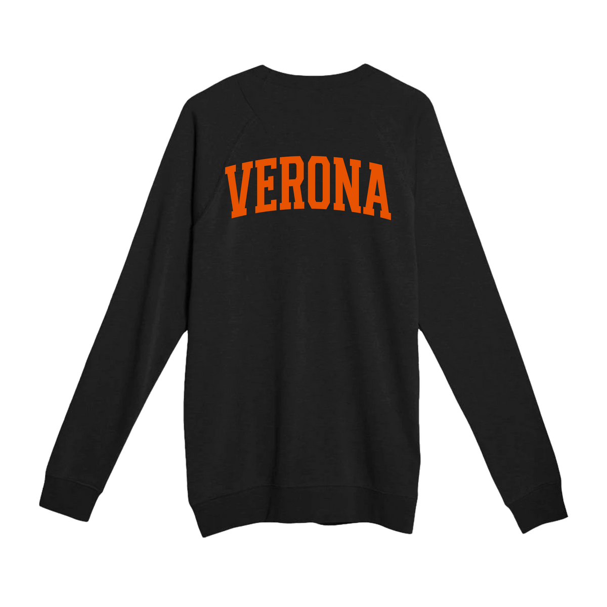 Verona Black Lightweight Sweatshirt