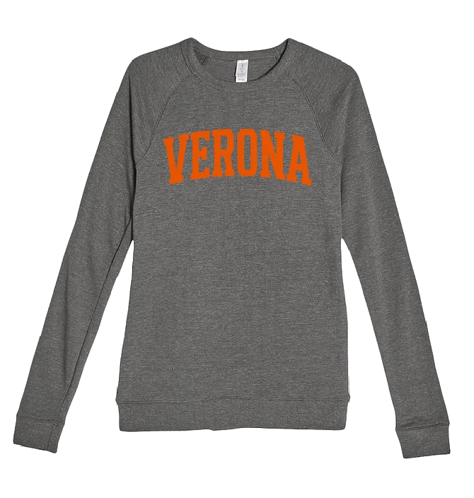 Verona Charcoal Heather Lightweight Sweatshirt
